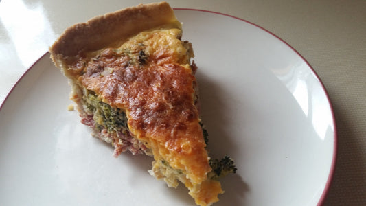 Turkey Broccoli Quiche