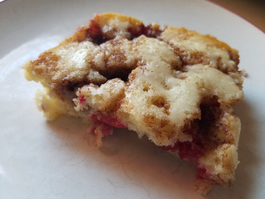 Lemon-Raspberry Coffee Cake