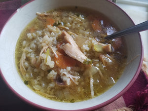 Chicken and Noodle (or Rice) Soup
