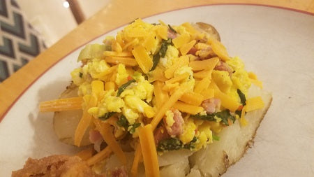 Party Potatoes with Confetti Eggs