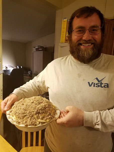 Scrumptious Apple Pie with Crumb Topping