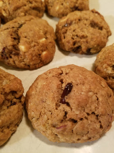 Cranberry-White Chocolate Chip Cookies