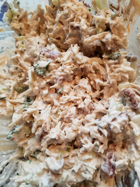 My Absolute Favorite Herb Pecan Chicken Salad