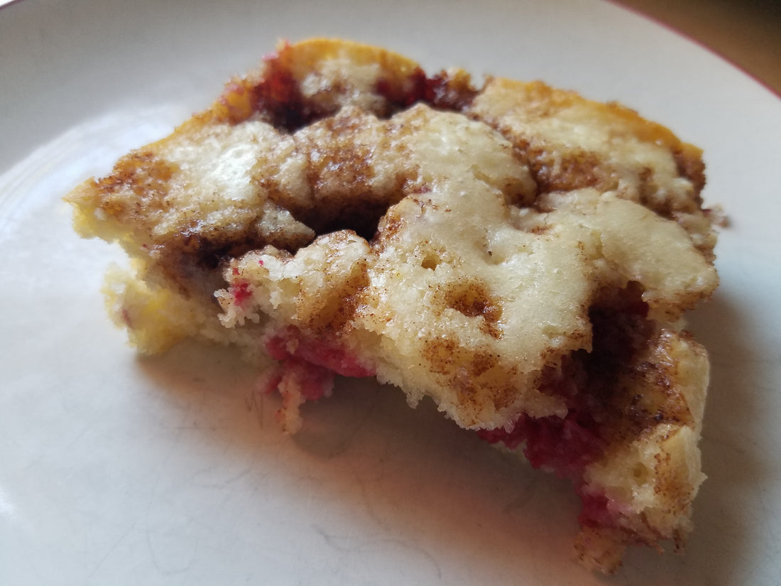 Lemon-Raspberry Coffee Cake