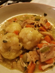 Chicken and Biscuit-Style Dumplings