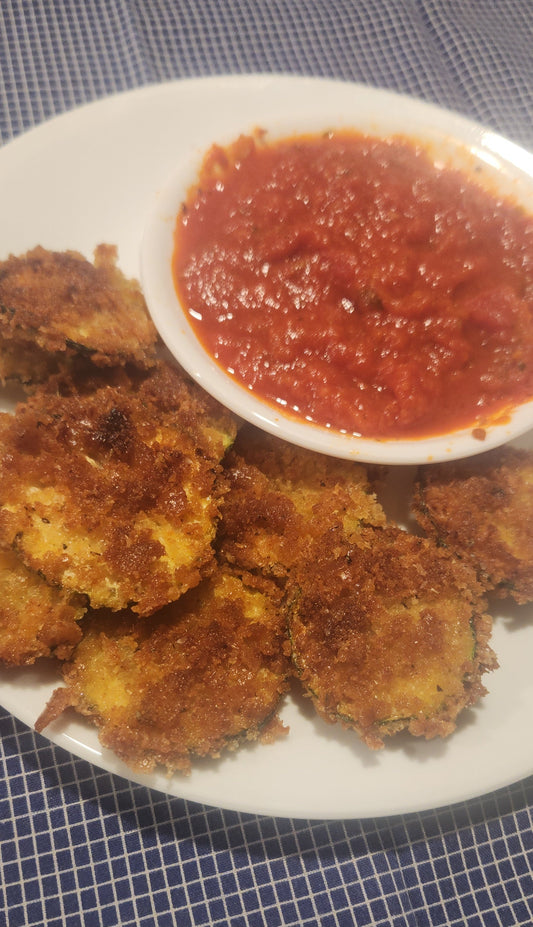Golden Fried Zucchini