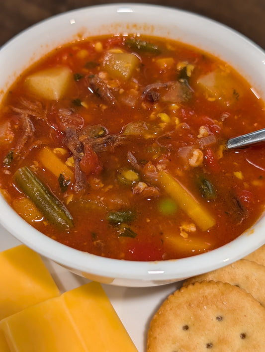 Hearty Beef Vegetable Soup