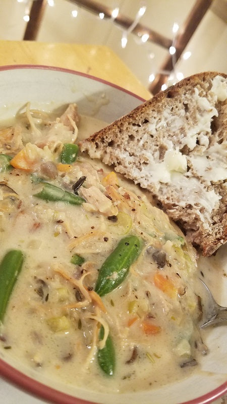 Creamy Chicken and Wild Rice Soup