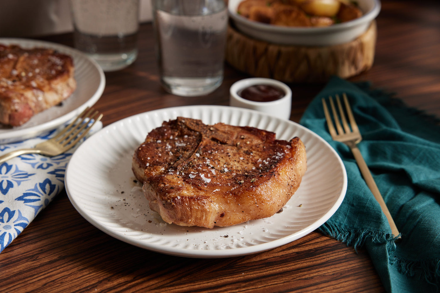 Pasture-raised pork bacon and chops from local Indiana farm – Becker Farms