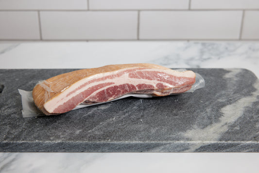 Traditional-Cure Thick Hickory Bacon