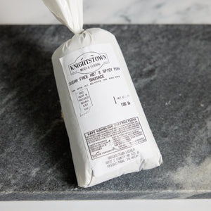 Hot & Spicy Pork Sausage