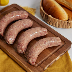 Pineapple-Teriyaki Pork Brats