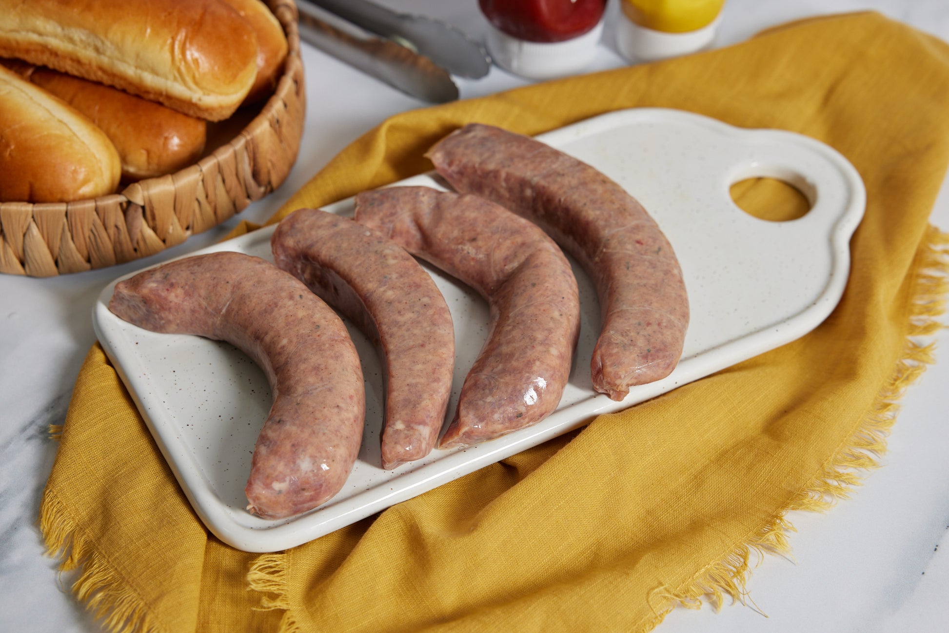Jamaican Pork Brats