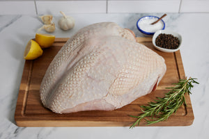 Whole Bone-in, Skin-on (Sweetheart) Turkey Breast Pre-Order Deposit